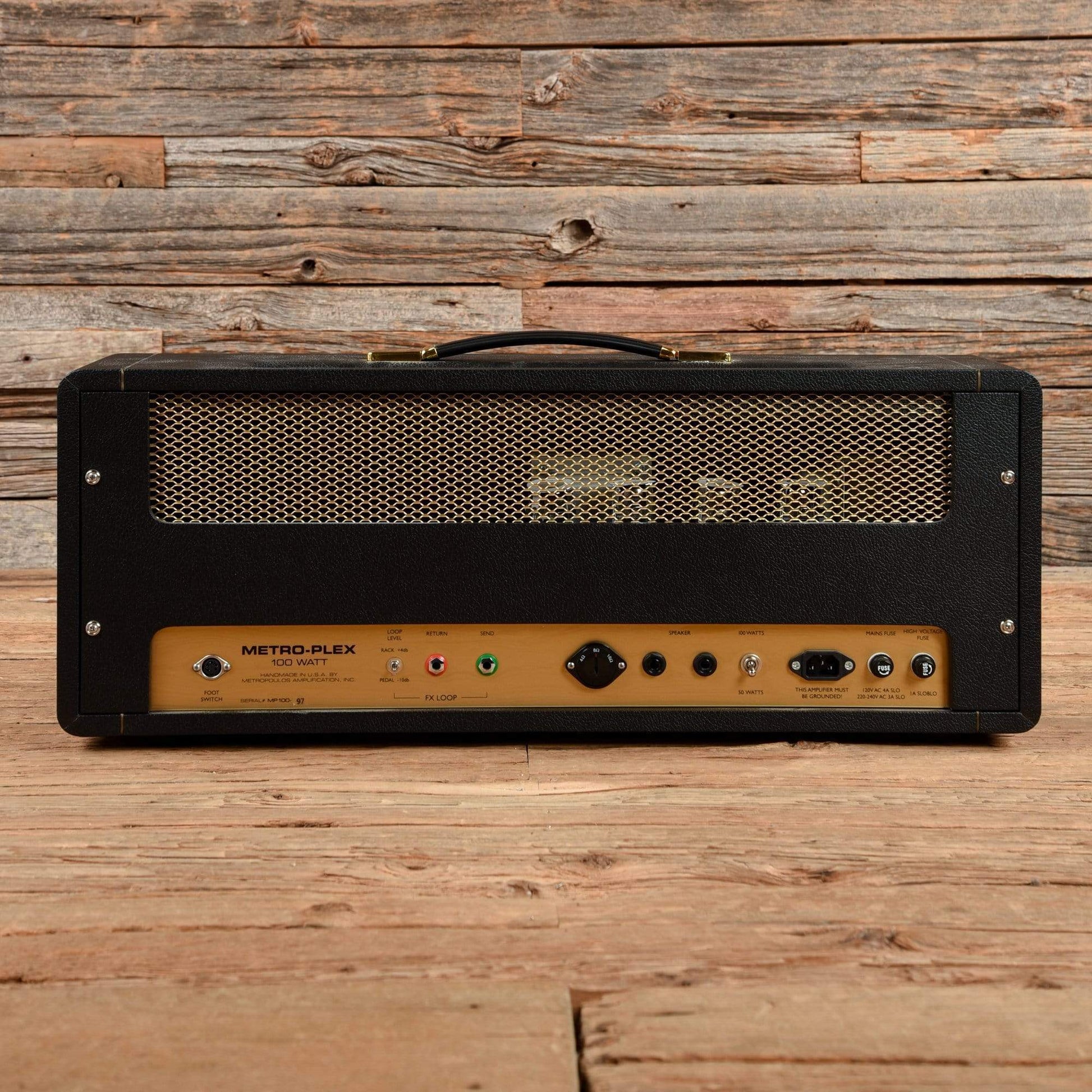 Metropolous Metro-Plex 100-Watt Head Amps / Guitar Heads