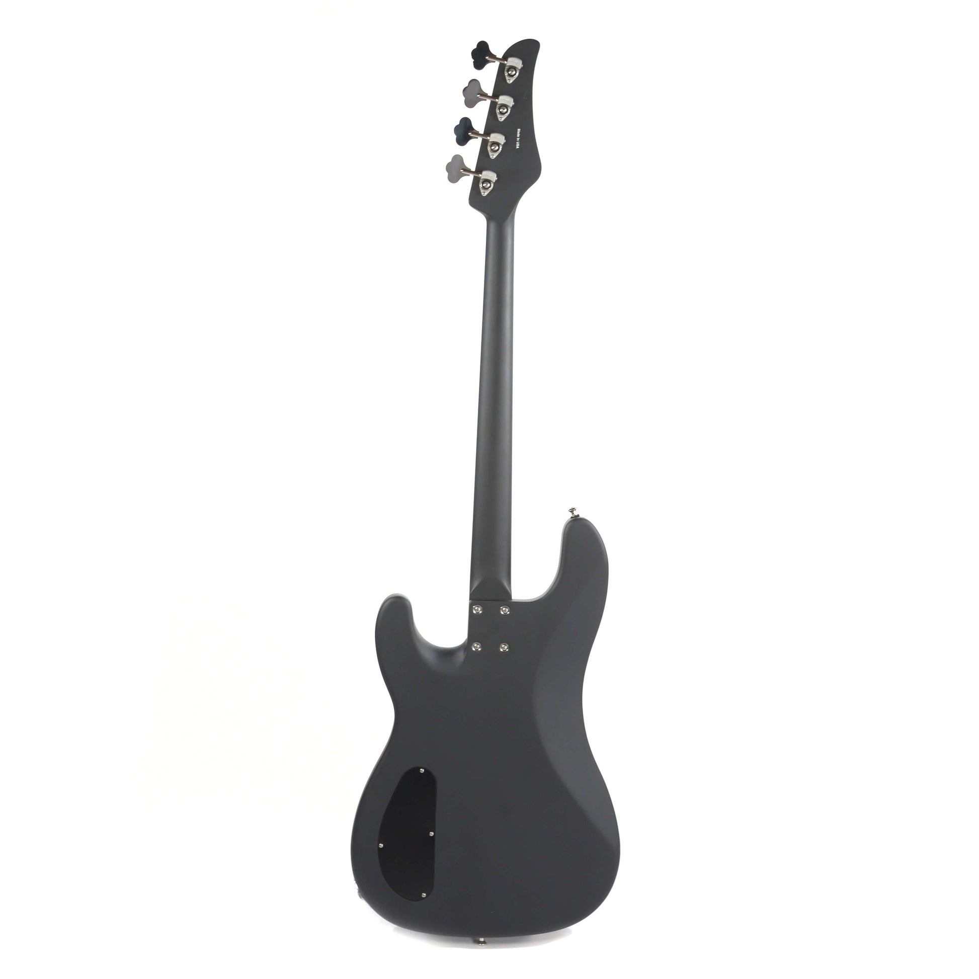 Lull XP1T4 4-String Satin Black w/15% Larger Body Size, Red Racing Strip & Hardshell Case Bass Guitars / 4-String