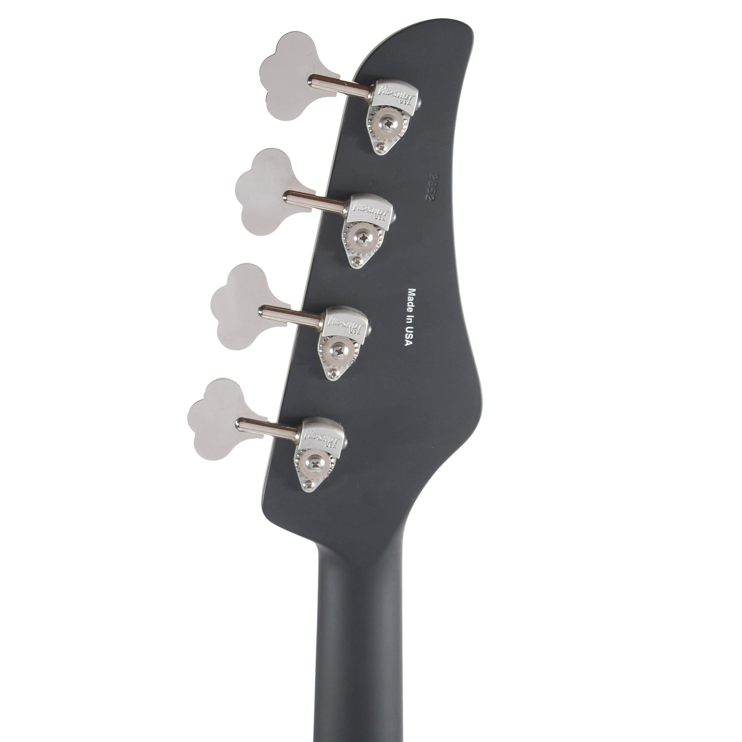 Lull XP1T4 4-String Satin Black w/15% Larger Body Size, Red Racing Strip & Hardshell Case Bass Guitars / 4-String