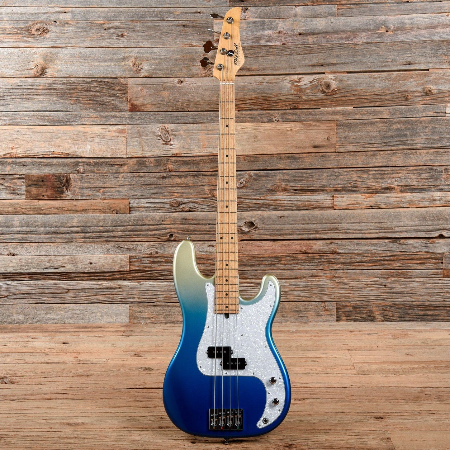 Mike Lull P4 Opaque Blue Fade Bass Guitars / 4-String
