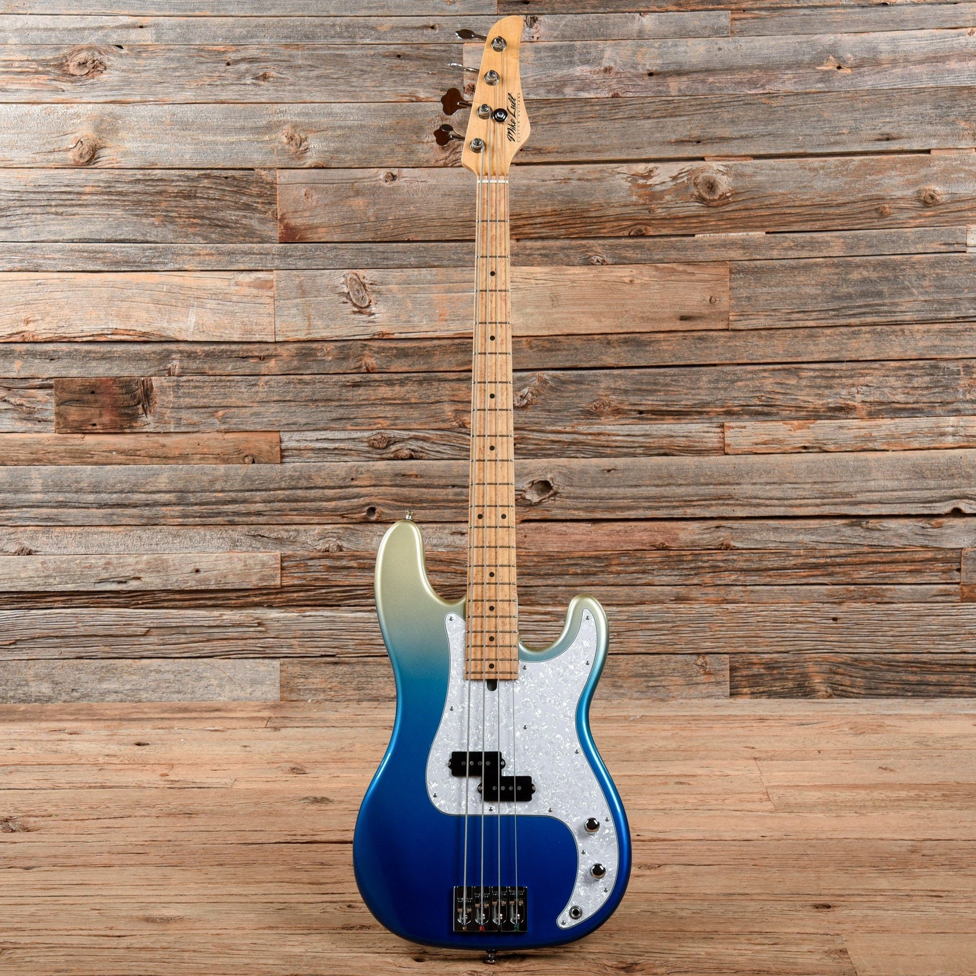 Mike Lull P4 Opaque Blue Fade Bass Guitars / 4-String