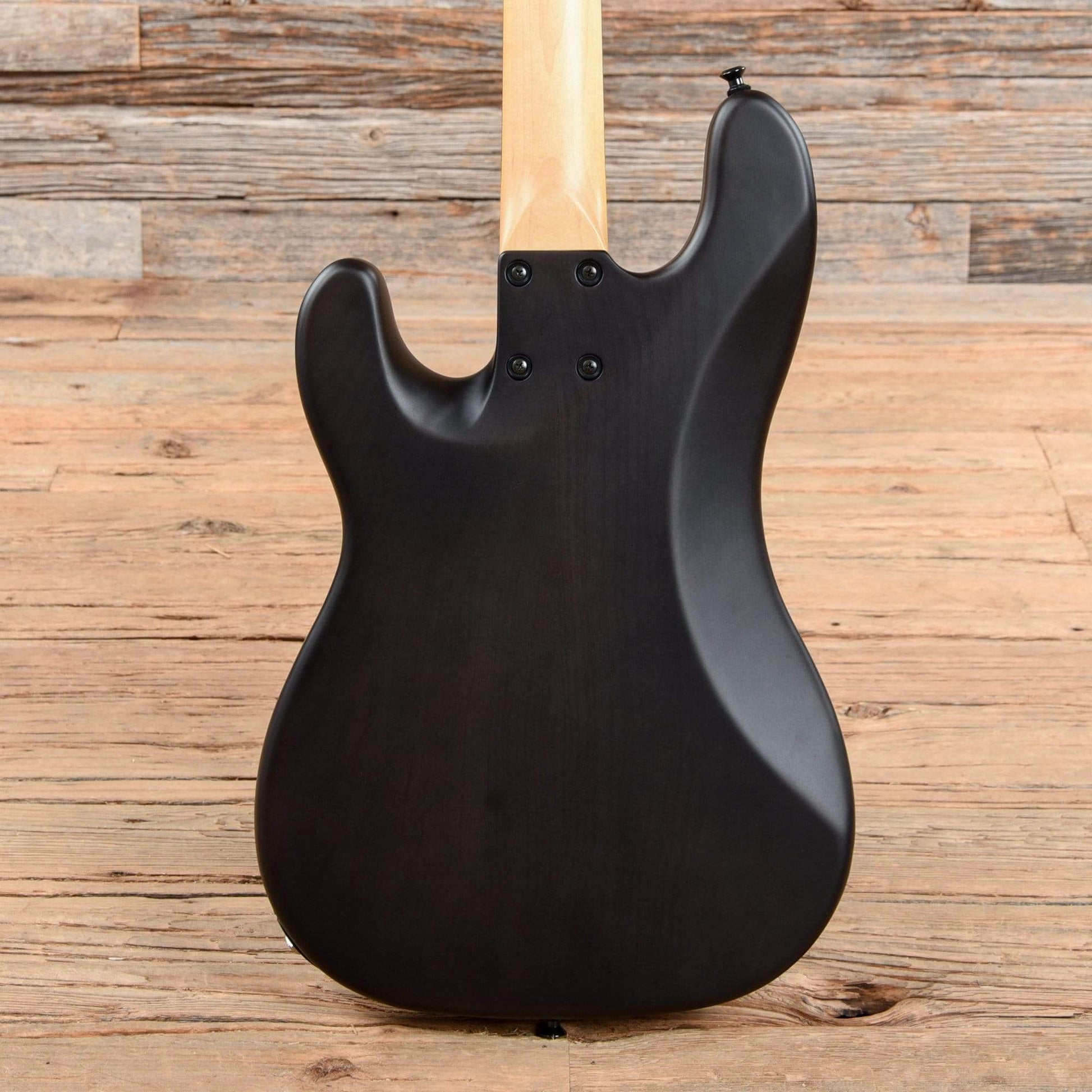 Mike Lull PJ4 Special 4-String Ash Satin Black Bass Guitars / 4-String