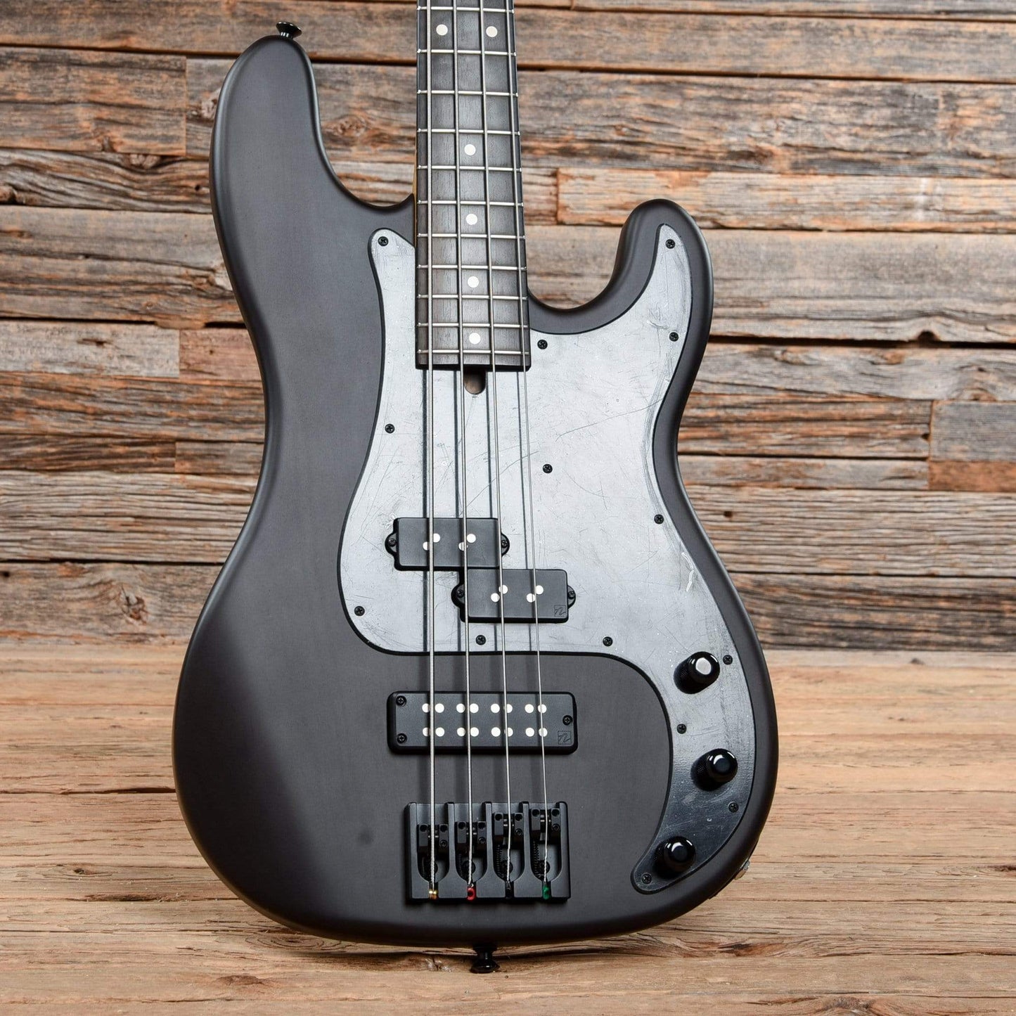 Mike Lull PJ4 Special 4-String Ash Satin Black Bass Guitars / 4-String