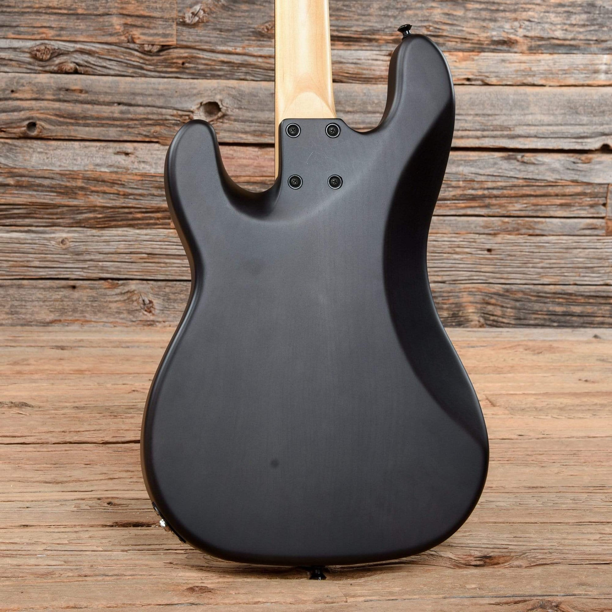 Mike Lull PJ4 Special 4-String Ash Satin Black Bass Guitars / 4-String