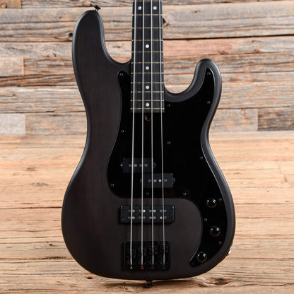 Mike Lull PJ4 Special 4-String Ash Satin Trans Black Bass Guitars / 4-String