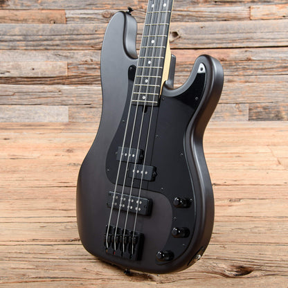 Mike Lull PJ4 Special 4-String Ash Satin Trans Black Bass Guitars / 4-String