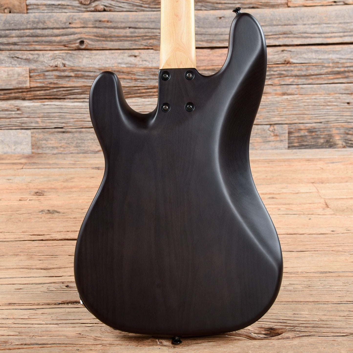 Mike Lull PJ4 Special 4-String Ash Satin Trans Black Bass Guitars / 4-String