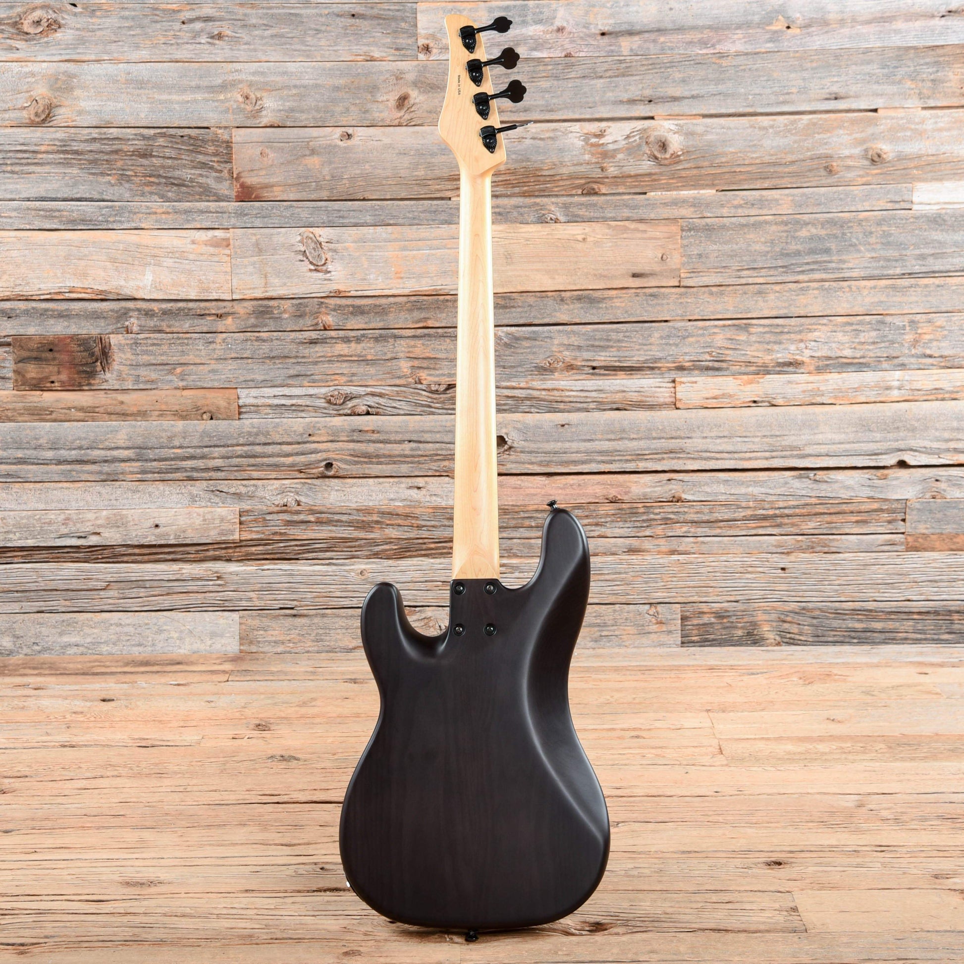 Mike Lull PJ4 Special 4-String Ash Satin Trans Black Bass Guitars / 4-String