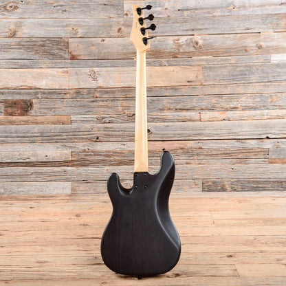 Mike Lull PJ4 Special 4-String Ash Satin Trans Black Bass Guitars / 4-String