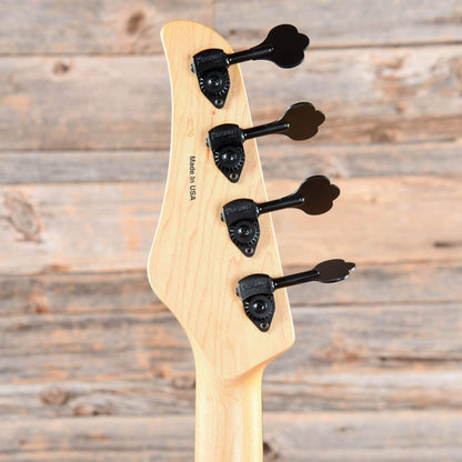 Mike Lull PJ4 Special 4-String Ash Satin Trans Black Bass Guitars / 4-String