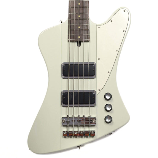 Mike Lull T5 5 String Aged Olympic White Bass Guitars / 5-String or More