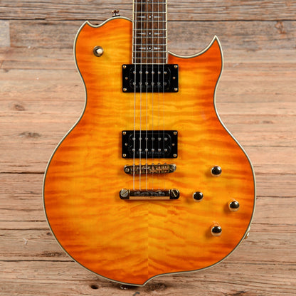 Minarik Lotus Lotus Orange Burst Electric Guitars / Solid Body