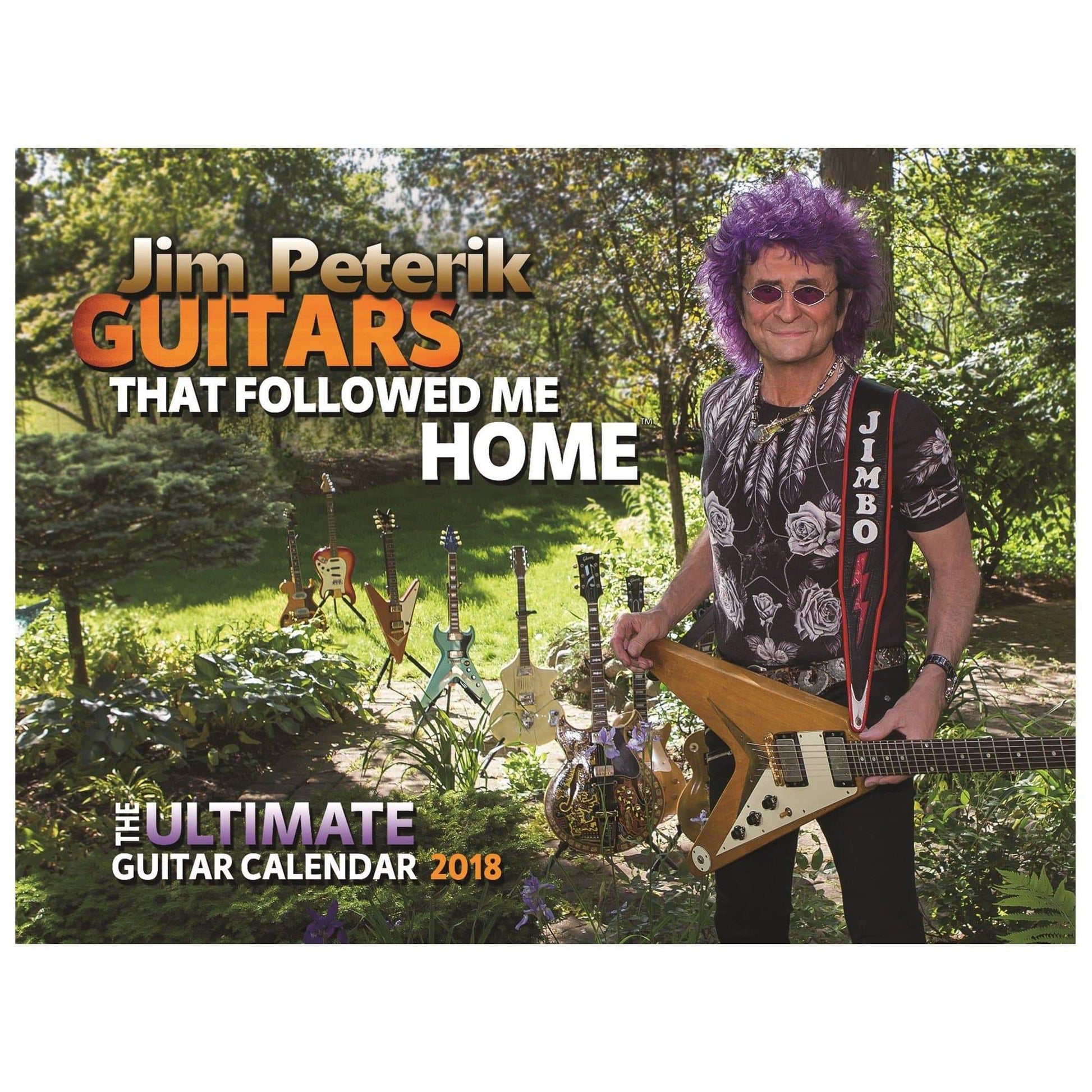 Jim Peterik Guitars That Followed Me Home - The Ultimate Guitar Calendar 2018 Accessories / Merchandise