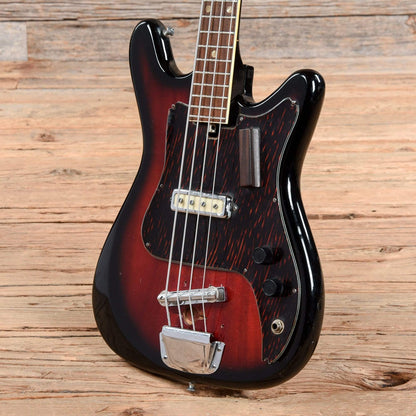 Miscellaneous 3/4 Size Bass Sunburst 1970s Bass Guitars / Short Scale