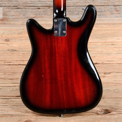 Miscellaneous 3/4 Size Bass Sunburst 1970s Bass Guitars / Short Scale