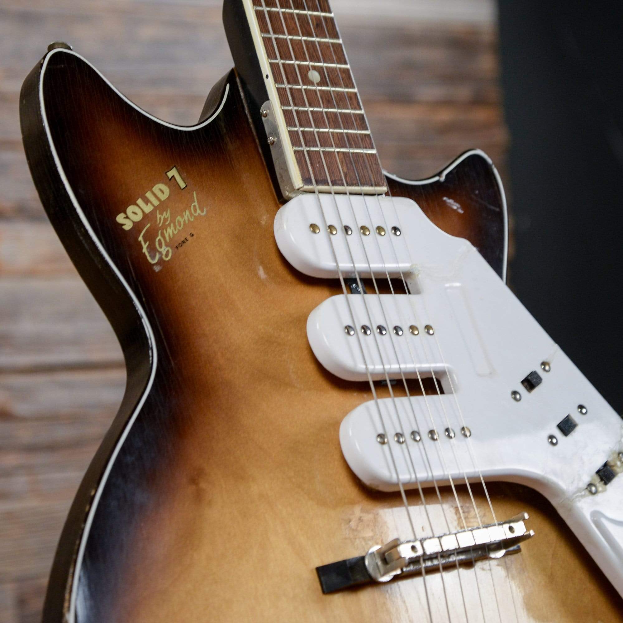 Miscellaneous Super Solid 7 Sunburst 1960s Electric Guitars / Hollow Body