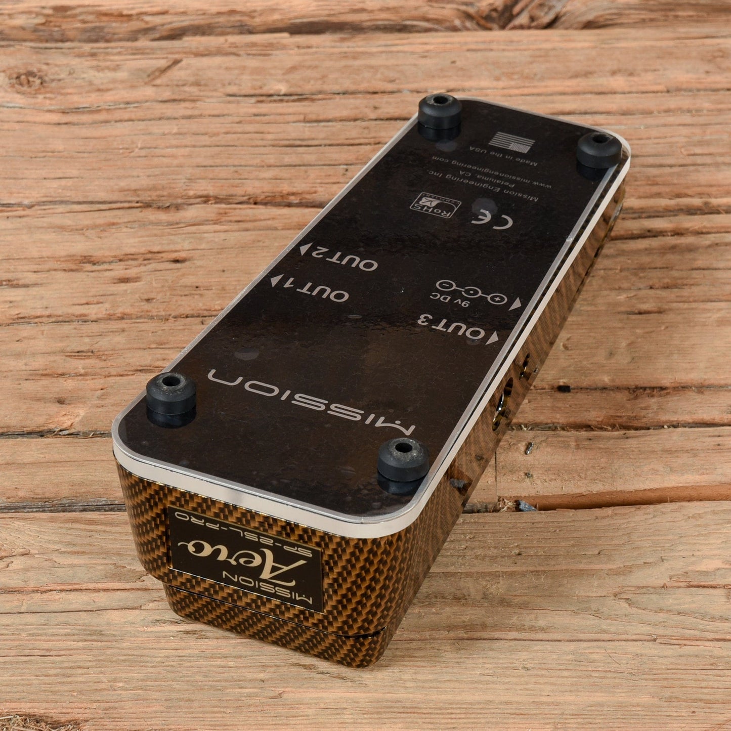 Mission Engineering SP-25L Pro Aero Expression Pedal Effects and Pedals / Controllers, Volume and Expression