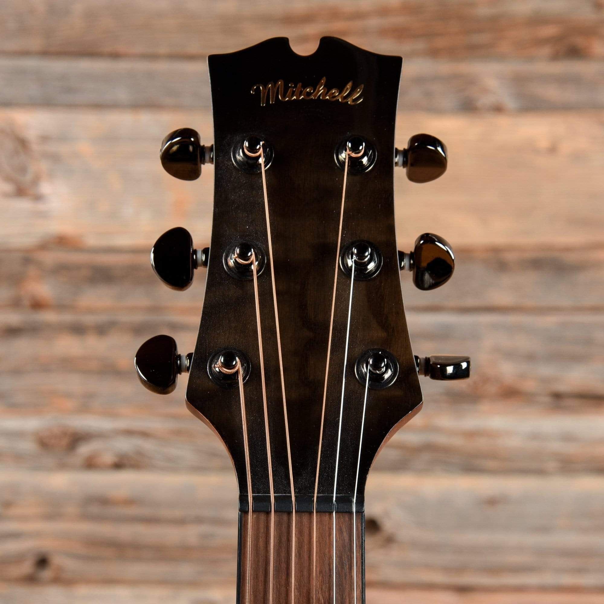 Mitchell MX420 Midnight Black 2015 Acoustic Guitars / OM and Auditorium