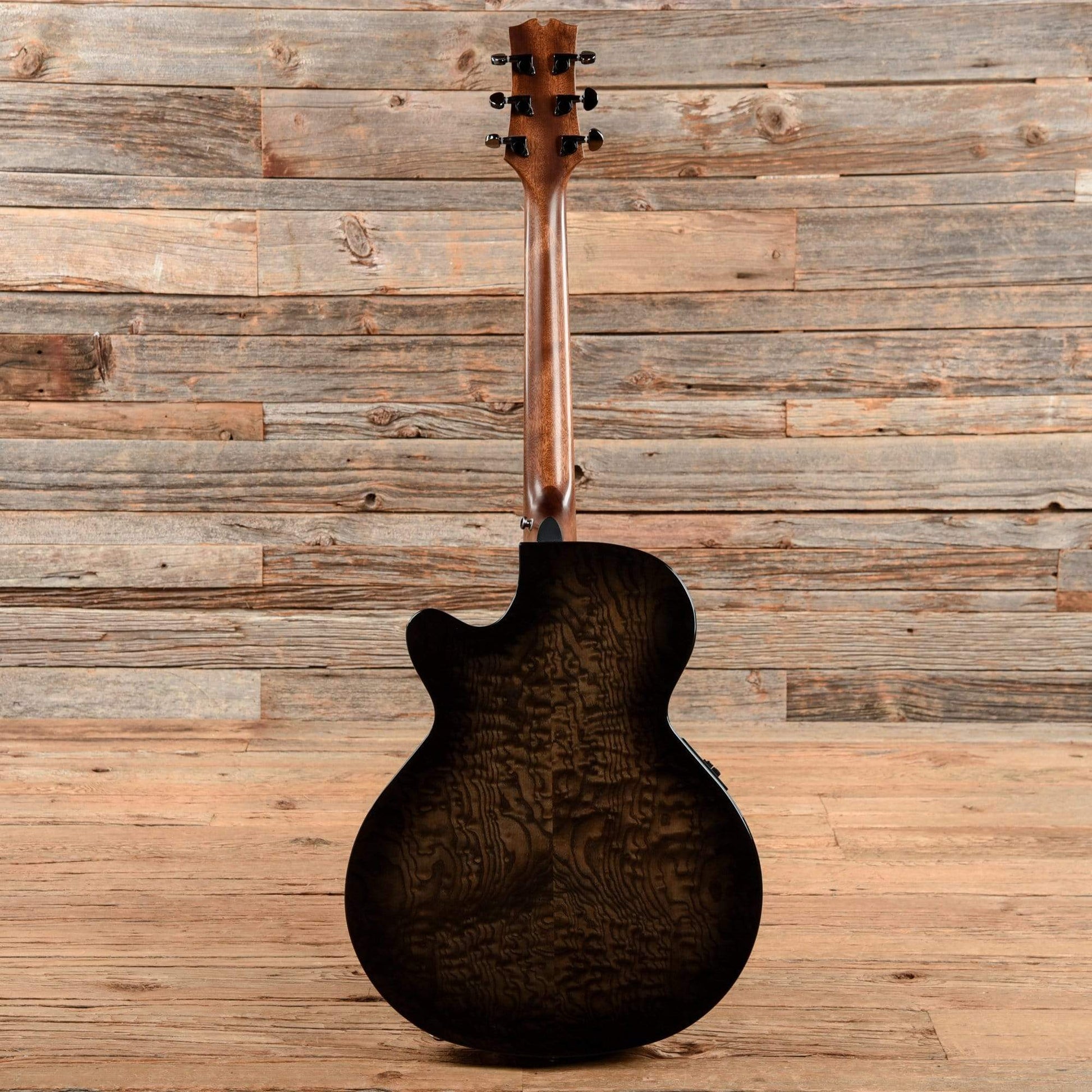 Mitchell MX420 Midnight Black 2015 Acoustic Guitars / OM and Auditorium