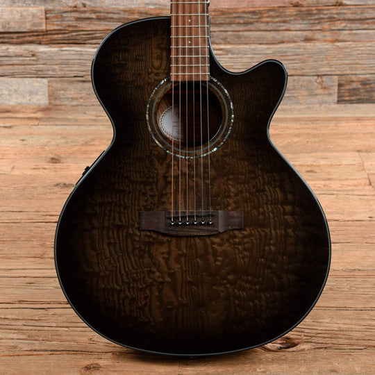 Mitchell MX420 Midnight Black 2015 Acoustic Guitars / OM and Auditorium