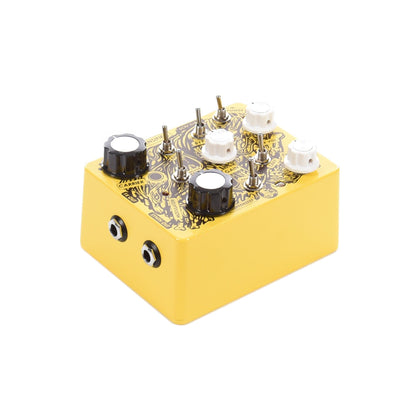 Moffenzeef Modular INTENSIFIES Synth Pedal Yellow Effects and Pedals / Multi-Effect Unit