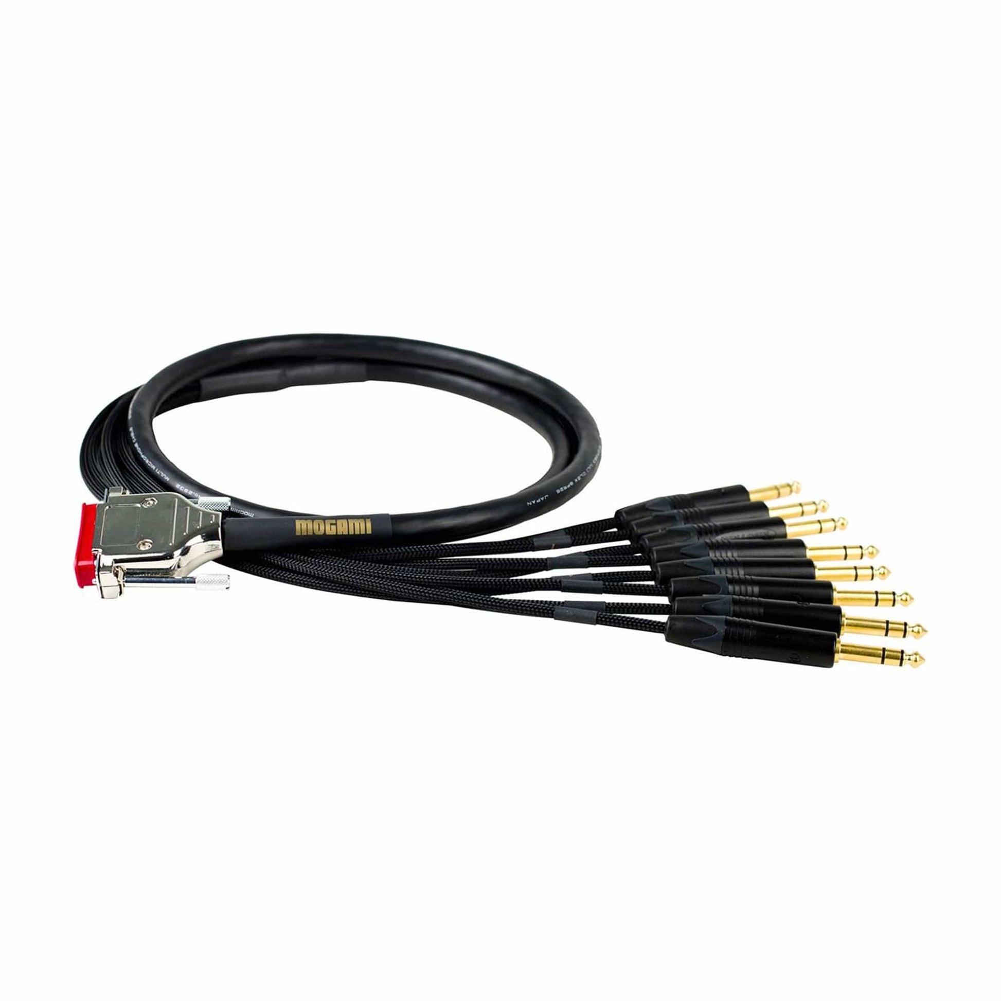 Mogami Gold DB25-TRS 8-channel Analog Interface Cable 3' Accessories / Cables