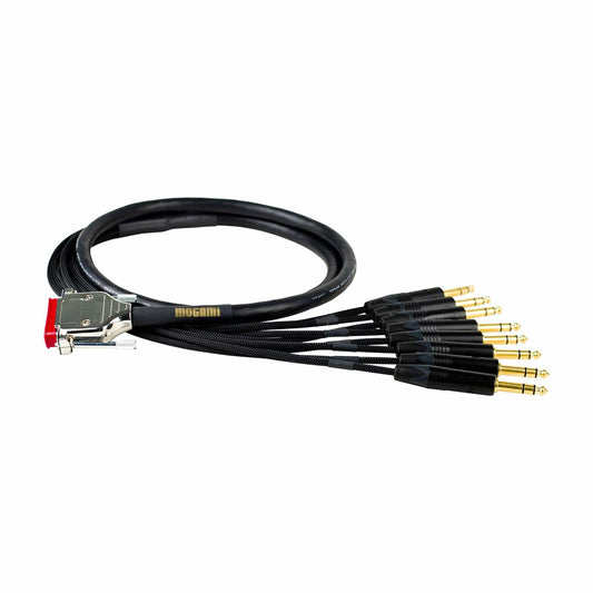 Mogami Gold DB25-TRS 8-channel Analog Interface Cable 3' Accessories / Cables