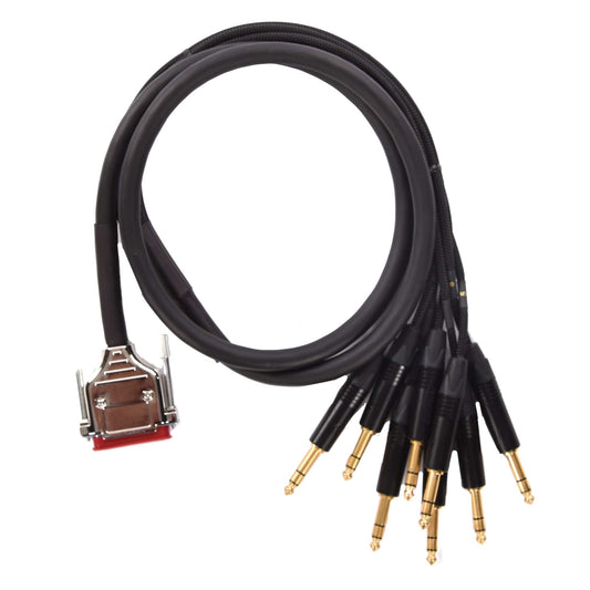 Mogami Gold DB25-TRS 8-channel Analog Interface Cable 5' Accessories / Cables