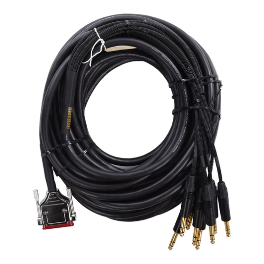 Mogami Gold DB25-TRS 8-channel Analog Interface Cable 50' Accessories / Cables