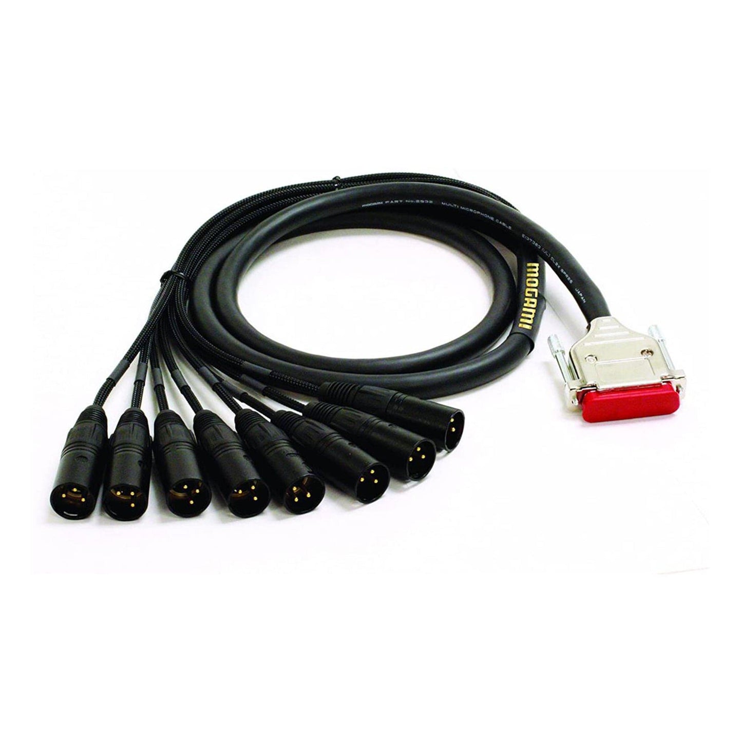 Mogami Gold DB25-XLRM 8-channel Analog Interface Cable 10' Accessories / Cables