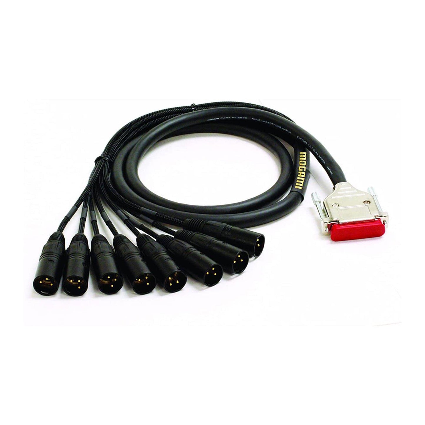 Mogami Gold DB25-XLRM 8-channel Analog Interface Cable 15' Accessories / Cables