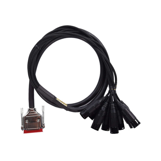 Mogami Gold DB25-XLRM 8-channel Analog Interface Cable 5' Accessories / Cables