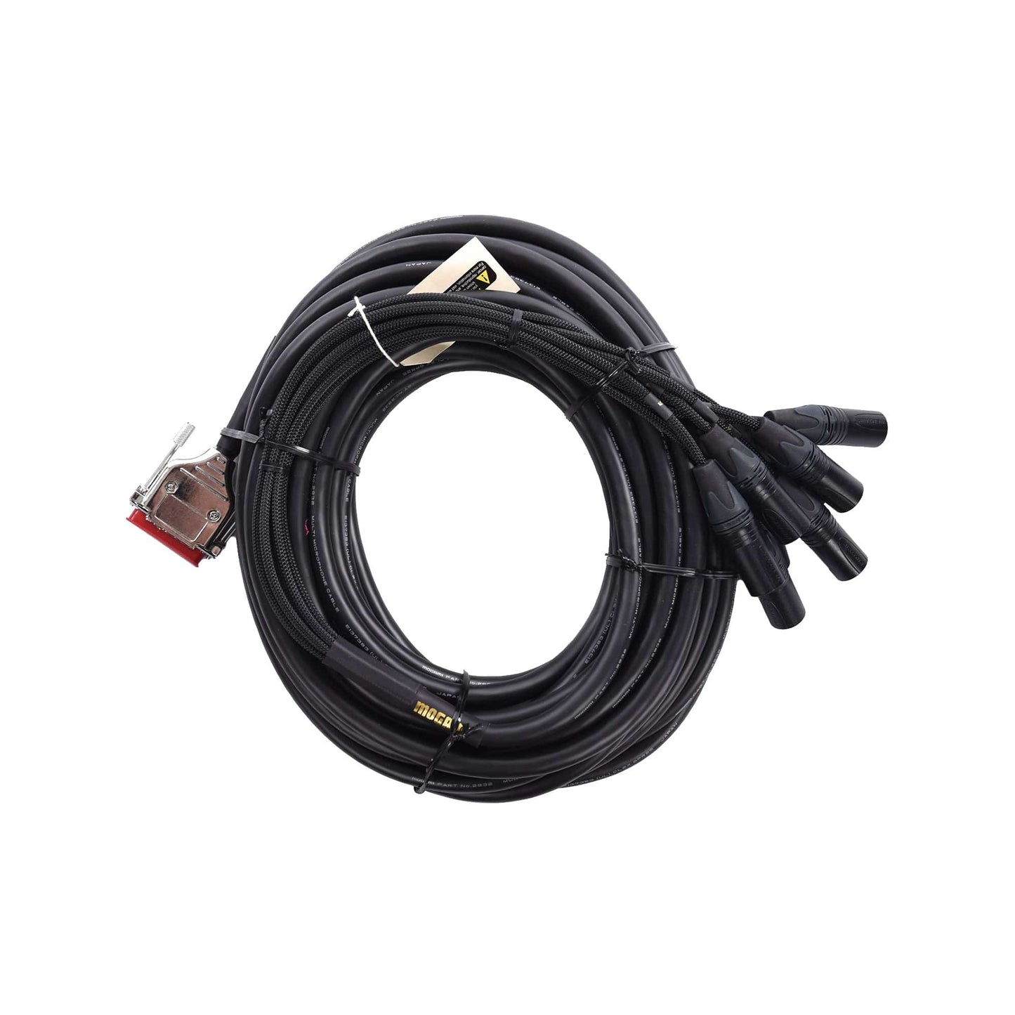 Mogami Gold DB25-XLRM 8-channel Analog Interface Cable 50' Accessories / Cables