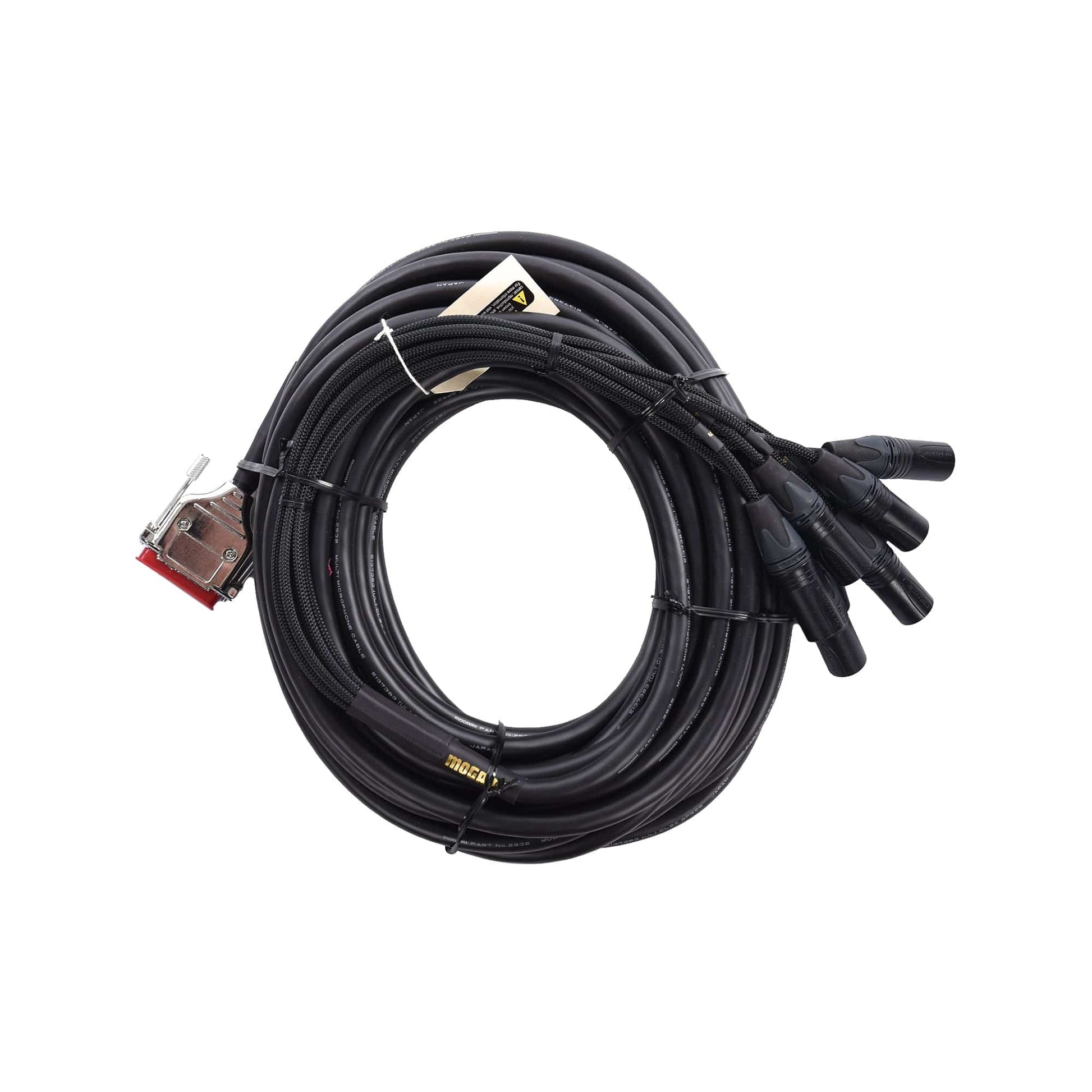 Mogami Gold DB25-XLRM 8-channel Analog Interface Cable 50' Accessories / Cables