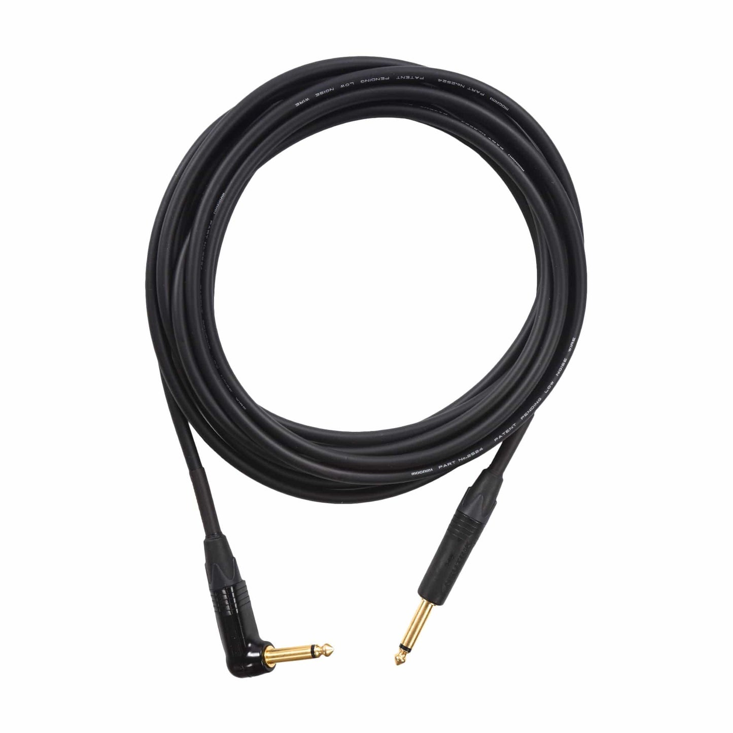 Mogami Gold Instrument Cable 18' Angle-Straight Accessories / Cables