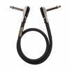 Mogami Gold Pancake Patch Instrument Cable 1.5' Angle-Angle Accessories / Cables