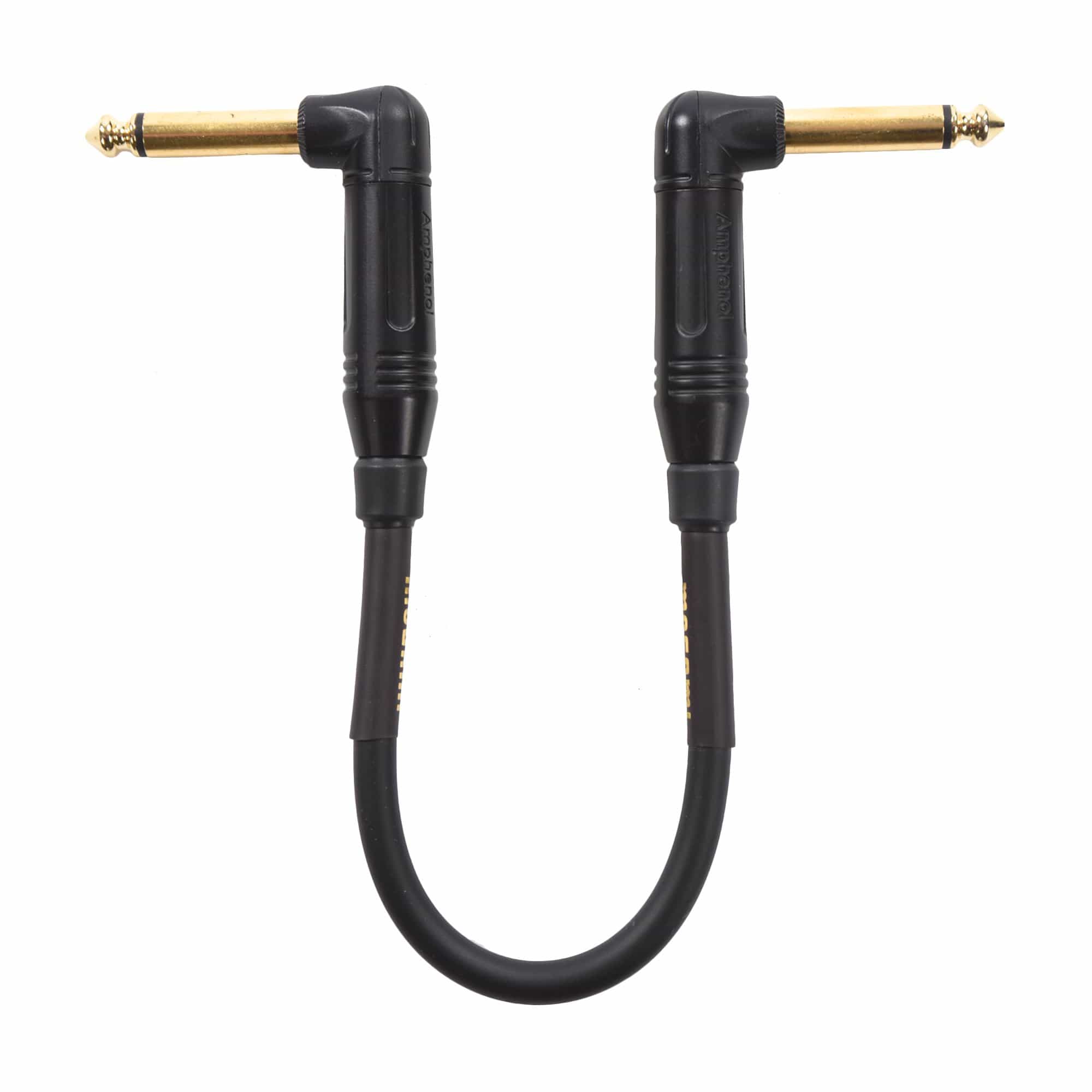 Mogami Gold Patch Instrument Cable 10" AngleAngle Chicago Music Exchange