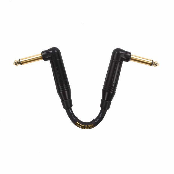 Mogami Gold Patch Instrument Cable 5" AngleAngle Chicago Music Exchange