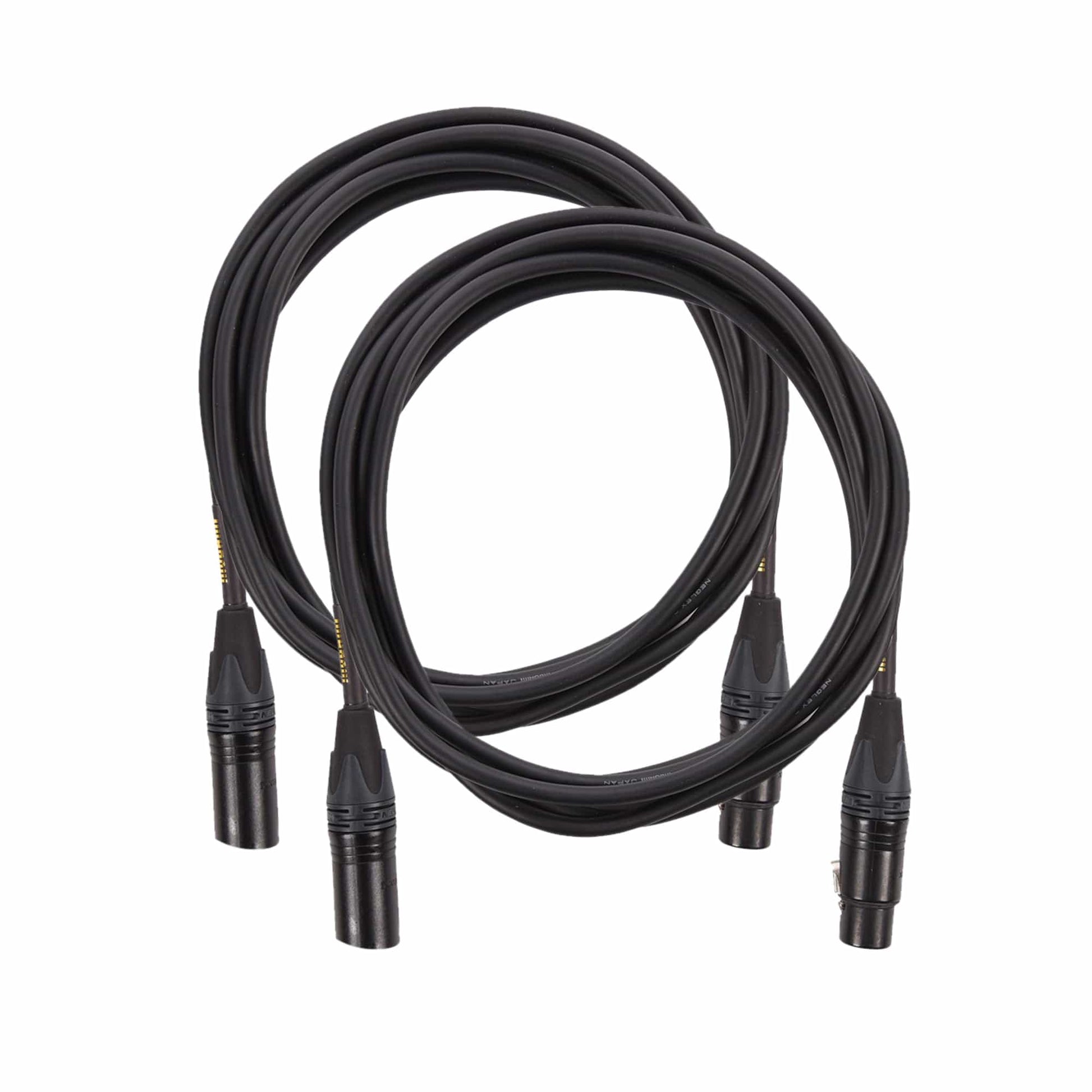 Mogami Gold Studio XLR Microphone Cable 10' 2 Pack Bundle Accessories / Cables