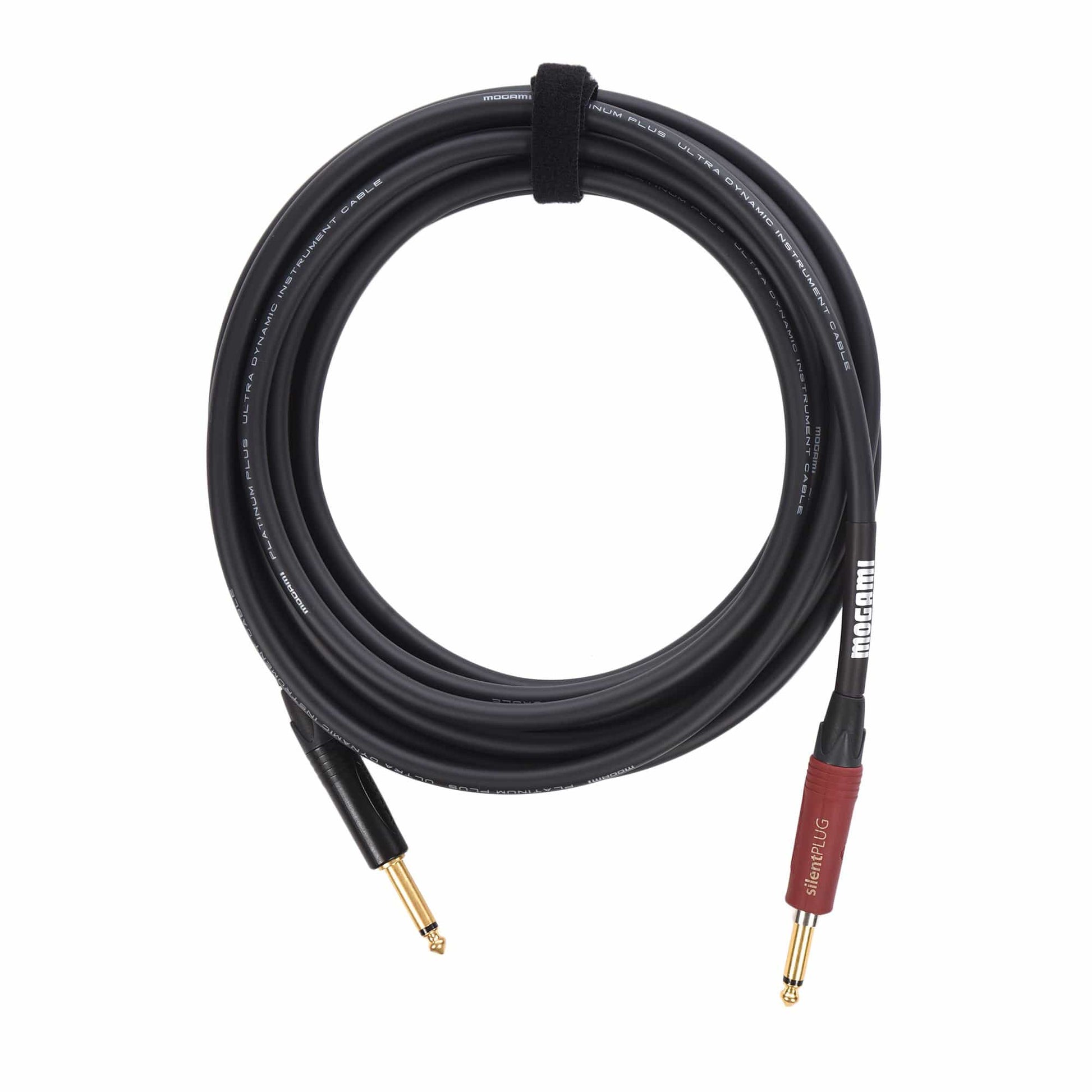 Mogami Platinum Instrument Cable 20' Straight-Silent Straight Accessories / Cables