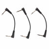 Mogami Pure Patch Pedal Instrument Cable 6" 3-Pack Accessories / Cables