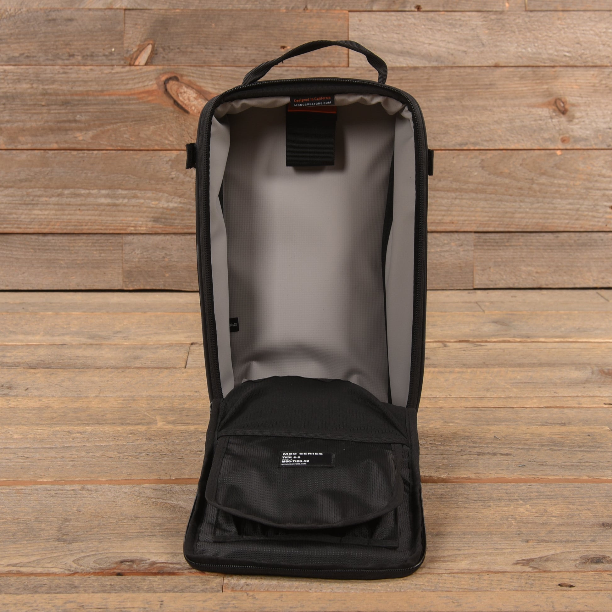 Mono M80 Guitar Tick 2.0 Accessory Compartment for Guitar Cases Jet Black Accessories / Case Candy