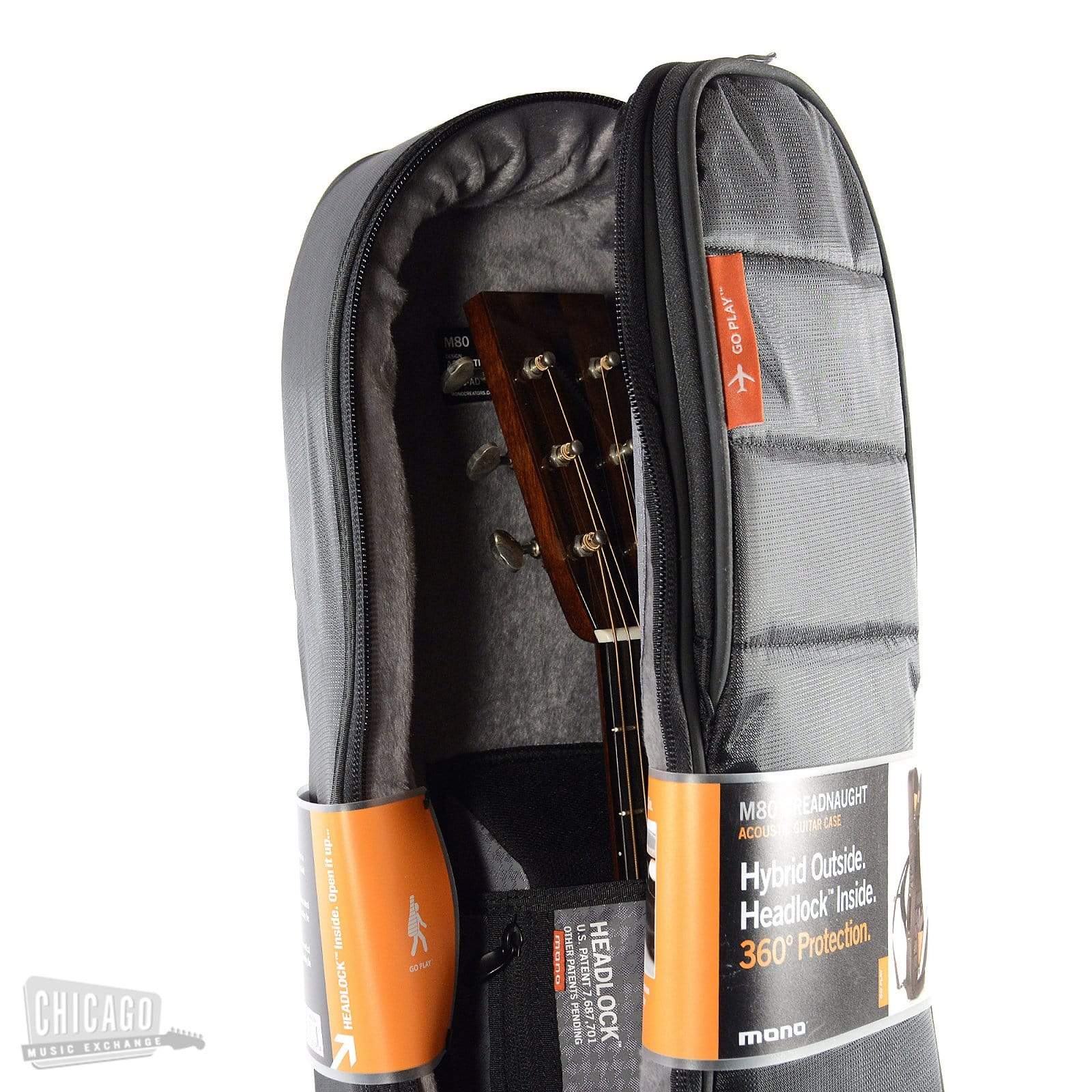 Mono M80 Acoustic Dreadnought Case Black Accessories / Cases and Gig Bags / Guitar Cases