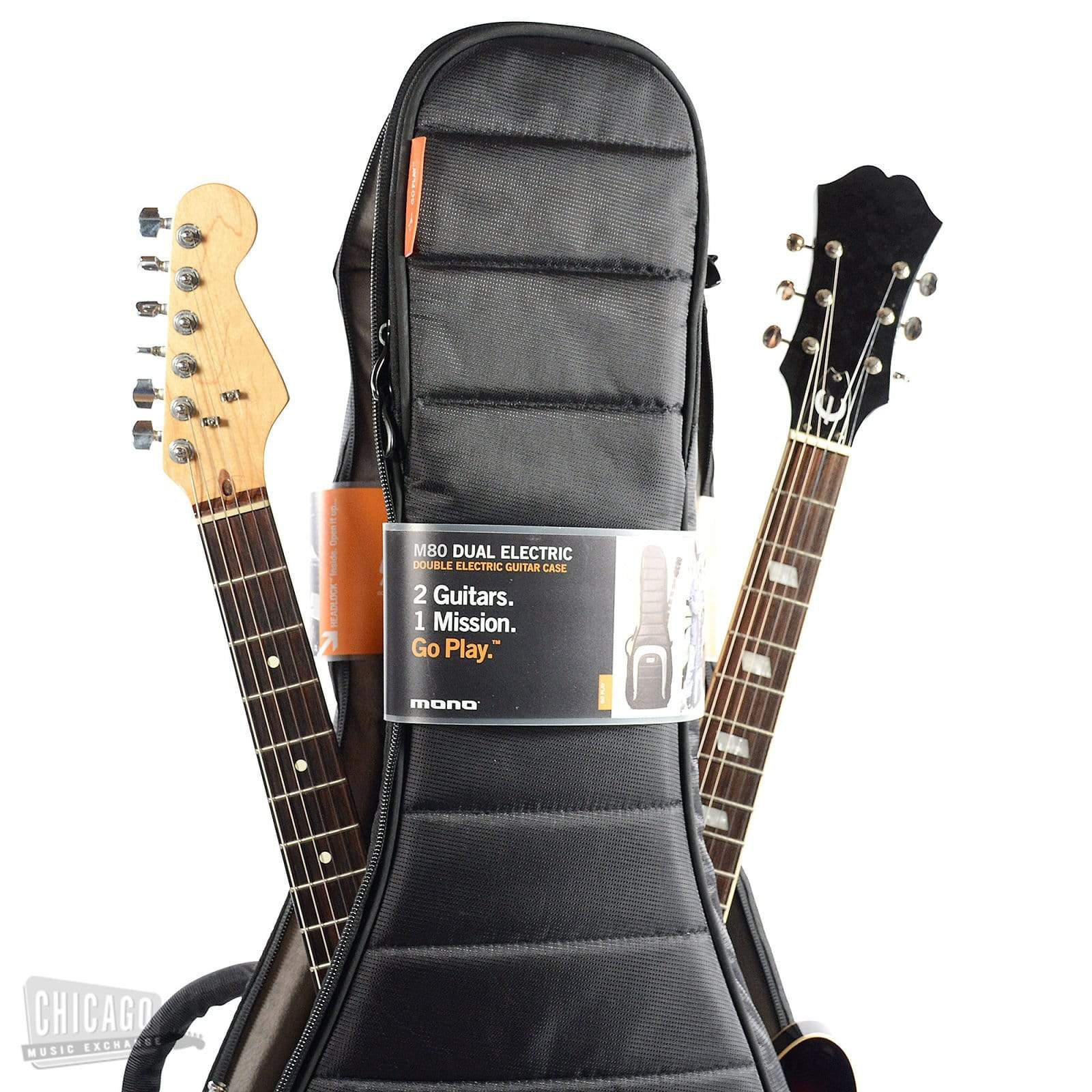 MONO Classic Dual Electric Guitar Case Black – Chicago Music Exchange