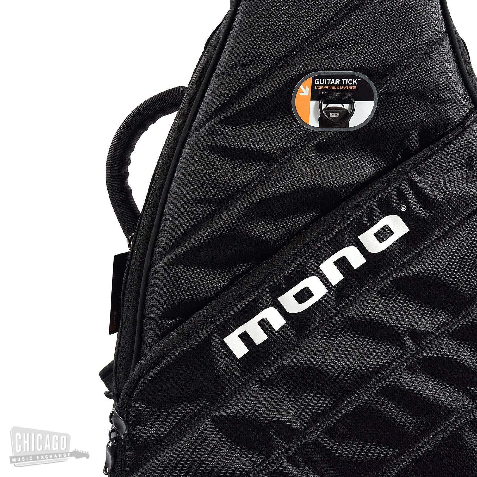 Mono M80 Vertigo Electric Guitar Case Jet Black Accessories / Cases and Gig Bags / Guitar Cases