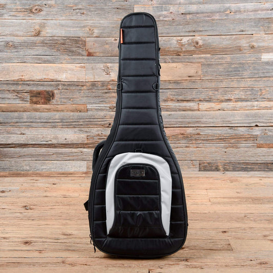 Mono Dual Acoustic/Electric Bag Jet Black Accessories / Cases and Gig Bags / Guitar Gig Bags