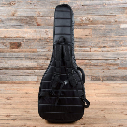 Mono Dual Acoustic/Electric Bag Jet Black Accessories / Cases and Gig Bags / Guitar Gig Bags