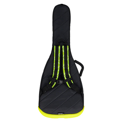 Mono x Teisco M80 Vertigo Electric Guitar Case Green Accessories / Cases and Gig Bags / Guitar Gig Bags