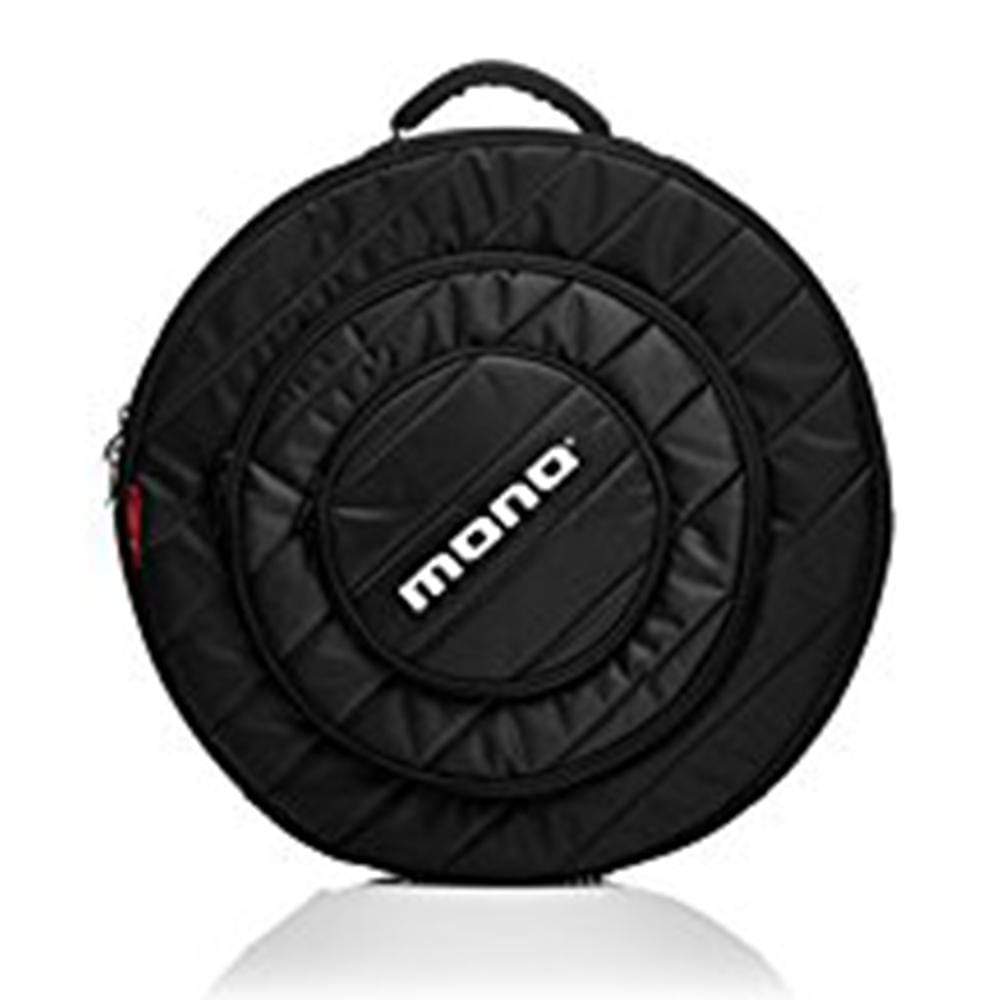 Mono M80 Cymbal Bag 22" Jet Black Bundle w/ Mono M80 Shogun Stick Bag Jet Black Drums and Percussion / Parts and Accessories / Cases and Bags