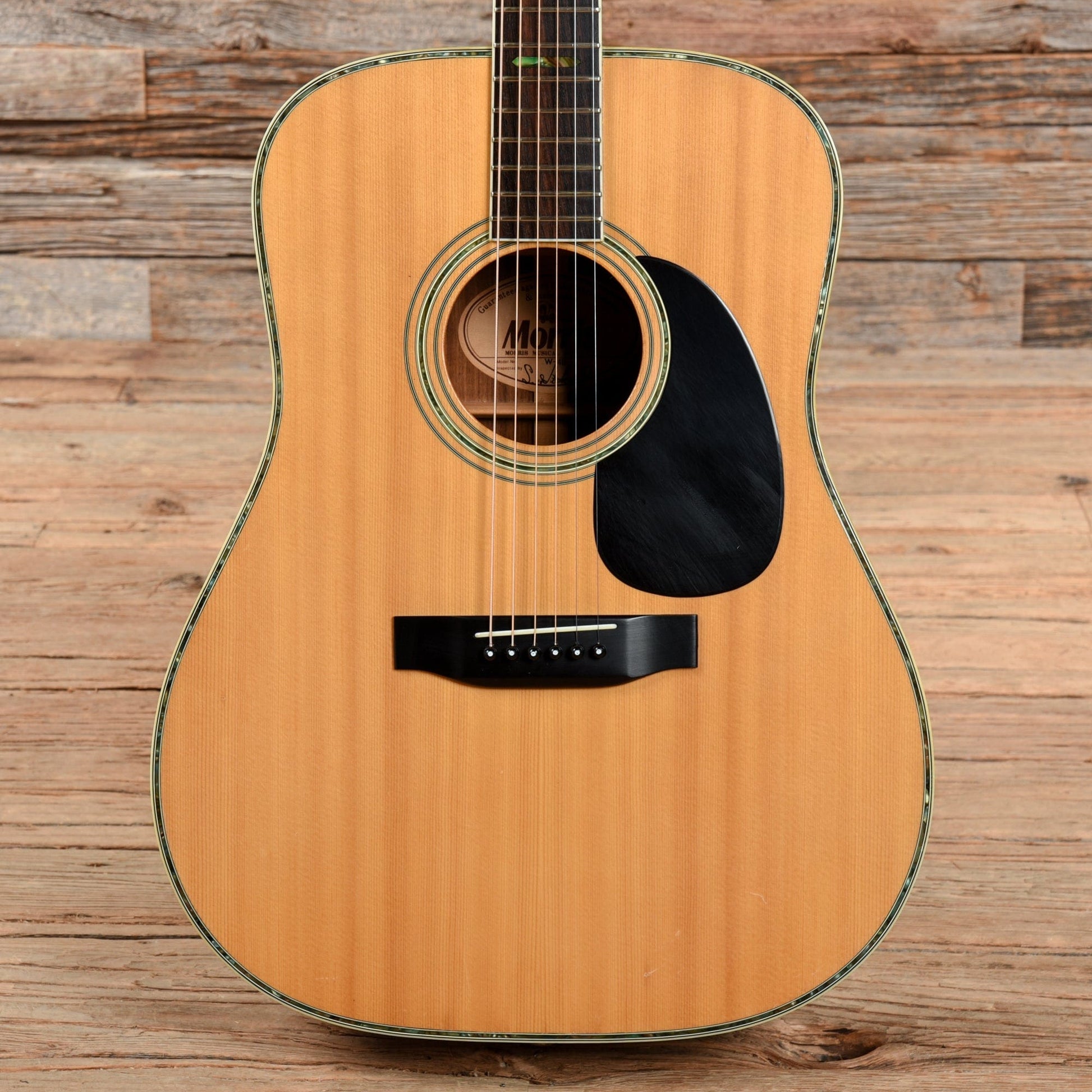 Morris W40 Natural 1970s Acoustic Guitars / Dreadnought